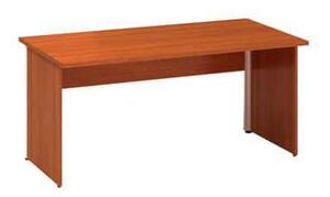 Alfa Office Alfa 100 irodai asztal, 160 x 80 x 73,5 cm, egyenes kivitel, cseresznye mintázat%