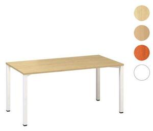 Alfa Office Alfa 200 irodai asztal, 160 x 80 x 74,2 cm, egyenes kivitel, cseresznye mintázat, RAL9010%