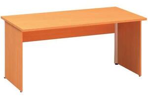 Alfa Office Alfa 100 irodai asztal, 160 x 80 x 73,5 cm, egyenes kivitel, bükk Bavaria mintázat%