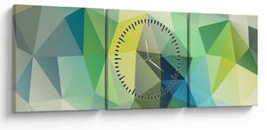 A geometriai absztrakció képe (órával) (90x30 cm)