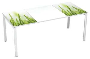 Manutan Easy Office irodai asztal, 180 x 80 x 75 cm, természet