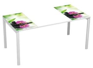 Manutan Easy Office irodai asztal, 160 x 80 x 75 cm, bambusz