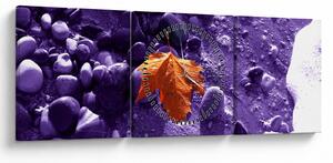Kép - Tengerpart (órával) (90x30 cm)