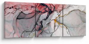 Az absztrakció képe (órával) (90x30 cm)