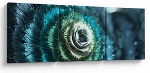Kép - Virág részlete (órával) (90x30 cm)
