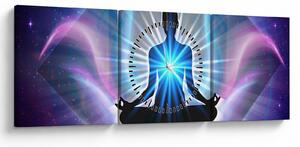 Kép - Meditáció (órával) (90x30 cm)