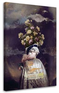 Gario Vászonkép Egy virágos lélek - Jose Luis Guerrero Méret: 40 x 60 cm