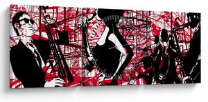 Kép - Jazz (órával) (90x30 cm)