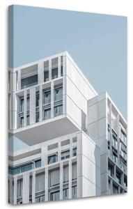Kép Fehér modern épület - Nikita Abakumov Méret: 40 x 60 cm, Kivitelezés: Vászonkép