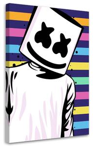 Gario Vászonkép Marshmello - Nikita Abakumov Méret: 40 x 60 cm