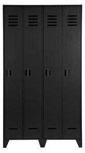 Stijn 2 ajtós szekrény fekete
