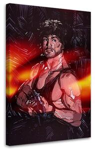Gario Vászonkép Rambo, Sylvester Stallone - Nikita Abakumov Méret: 40 x 60 cm