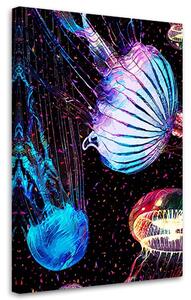 Gario Vászonkép Medúza színes absztrakció - Gab Fernando Méret: 40 x 60 cm
