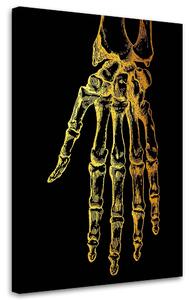 Gario Vászonkép Arany anatómia, kéz - Gab Fernando Méret: 40 x 60 cm
