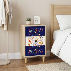 Éjjeliszekrény MAINZ 2 db Sonoma Tölgy 36 x 33 x 60 cm