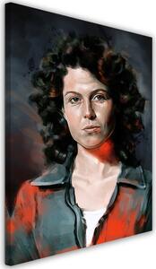 Gario Vászonkép A nyolcadik utas: a Halál, portré Ellen Ripley - Dmitry Belov Méret: 40 x 60 cm
