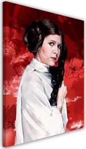 Gario Vászonkép Star Wars, Leia portréja - Dmitry Belov Méret: 40 x 60 cm