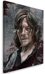 Gario Vászonkép The Walking dead, Daryl Dixon portréja - Dmitry Belov Méret: 40 x 60 cm