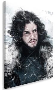 Gario Vászonkép Trónok harca, Jon Snow portréja - Dmitry Belov Méret: 40 x 60 cm