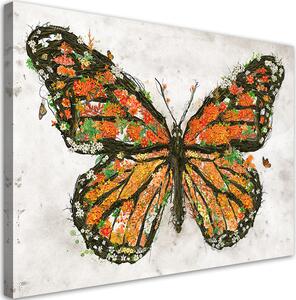 Gario Vászonkép Pillangó és mágikus szárnyak - Barrett Biggers Méret: 60 x 40 cm