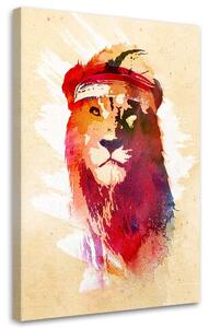 Gario Vászonkép Atlétikai oroszlán - Robert Farkas Méret: 40 x 60 cm
