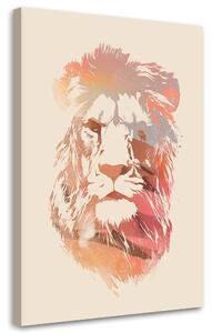Gario Vászonkép Egy büszke oroszlán portréja - Robert Farkas Méret: 40 x 60 cm