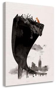 Gario Vászonkép Kíváncsi róka - Robert Farkas Méret: 40 x 60 cm