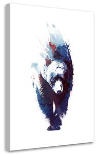 Gario Vászonkép Akvarell medve - Robert Farkas Méret: 40 x 60 cm