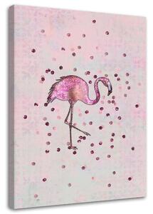 Gario Vászonkép Feltuno flamingó - Andrea Haase Méret: 40 x 60 cm