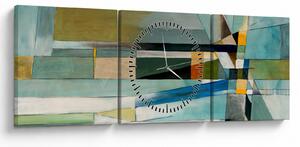 Kép - Absztrakció (órával) (90x30 cm)