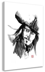 Gario Vászonkép Jack Sparrow - Péchane Méret: 40 x 60 cm