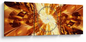 Kép - Absztrakció (órával) (90x30 cm)