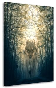 Gario Vászonkép Séta a farkassal - Alex Griffith Méret: 40 x 60 cm
