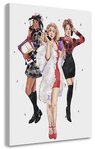 Gario Vászonkép Három népszeru lány - Vivian Lihonde Méret: 40 x 60 cm