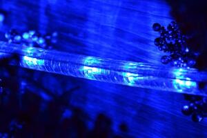 NEXOS Fénykábel 240 LED Kék 10 m