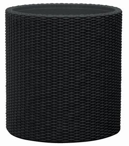 Keter Cylinder L virágcserép, szürke