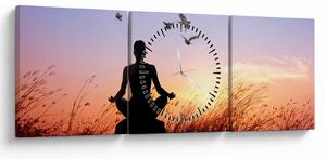 Kép - Meditáció (órával) (90x30 cm)