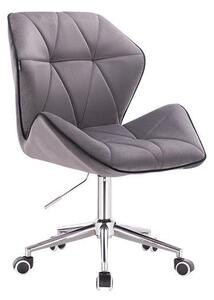 HR212K Grafit modern velúr szék