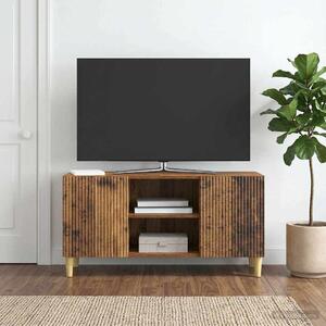 TV szekrény 102 x 34,5 x 50 cm Antik Fa Szerelt Fa