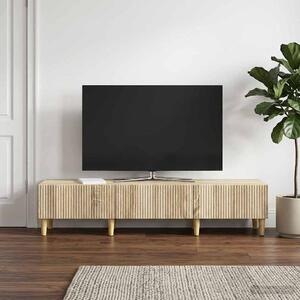 TV szekrény fiókkal Sonoma Tölgy 147 x 34,5 x 30 cm Szerelt Fa