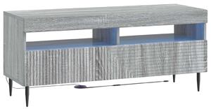 LED TV szekrény Szürke Sonoma Szerelt Fa