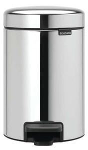 NewIcon pedálos szemetes, 3 l, rozsdamentes acél - Brabantia