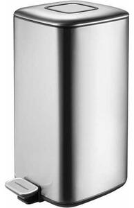 Regent Step Bin szemetes, 20 l, matt rozsdamentes acél - EKO