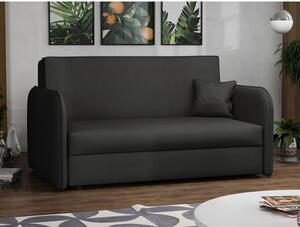 BELA LOFT 3 kétszemélyes kanapéágy - fekete
