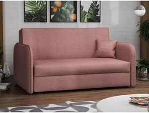 BELA LOFT 3 kétszemélyes kanapéágy - rózsaszín