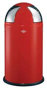 Wesco Push Two szemetes, 2x25 l, piros%