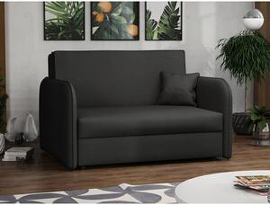 BELA LOFT 2 kétszemélyes kanapéágy - fekete