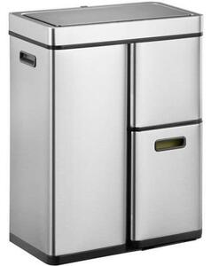 EKO Mirage Plus Sensor Recycler elegáns szemetes, 30+15+15 l%