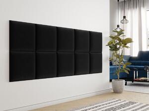 PAG kárpitozott fali panel 42x42 - fekete