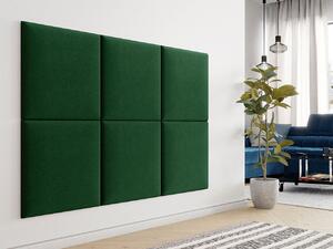 PAG kárpitozott fali panel 60x60 - zöld